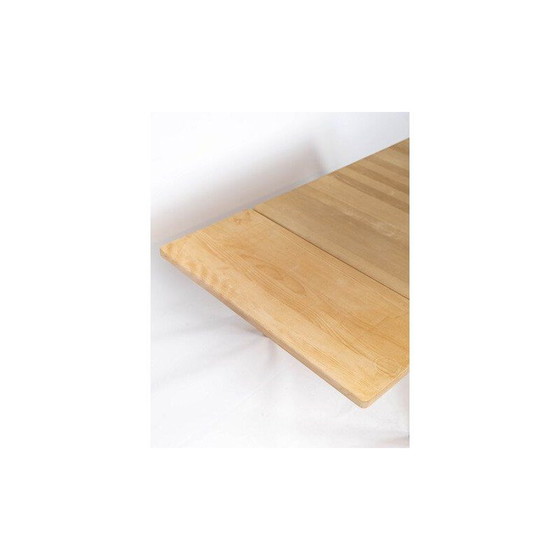 Image 1 of Vintage Couchtisch aus Buchenholz mit Verlängerung von Rubby Furniture, Dänemark 1992