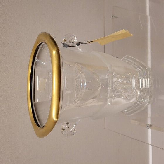 Image 1 of Sektkübel aus Glas im Art-déco-Stil, Frankreich