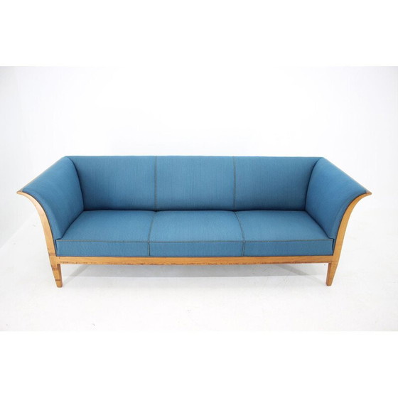 Image 1 of Vintage 3-Sitzer Sofa aus Mahagoni, Dänemark 1940