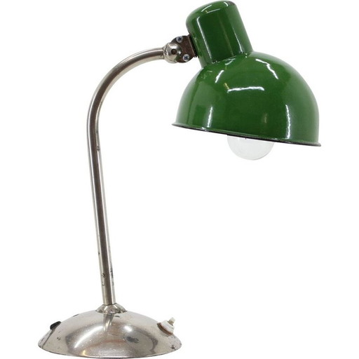 Vintage Art Deco Tischlampe, Tschechoslowakei 1940