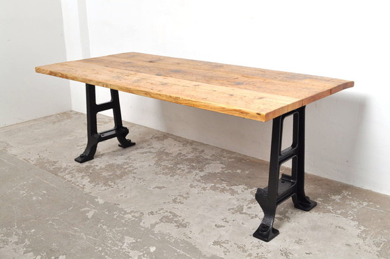 Image 1 of Vintage Industrie-Esstisch 200 cm