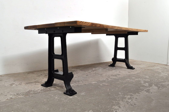 Image 1 of Vintage Industrie-Esstisch 200 cm