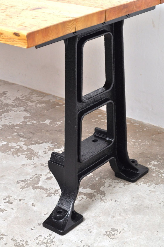 Image 1 of Vintage Industrie-Esstisch 200 cm