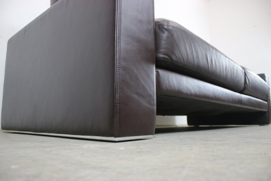 Image 1 of Rolf Benz Ego Couch Dreisitzer Anthrazit Designer Sofa Chrom