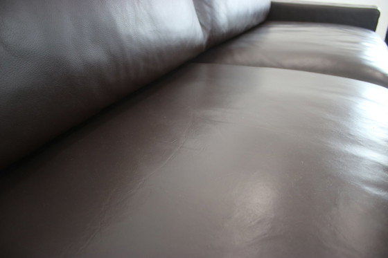 Image 1 of Rolf Benz Ego Couch Dreisitzer Anthrazit Designer Sofa Chrom