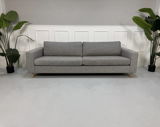 Image 1 of Bolia Scandinavia Sofa Grau Stoff + Hocker