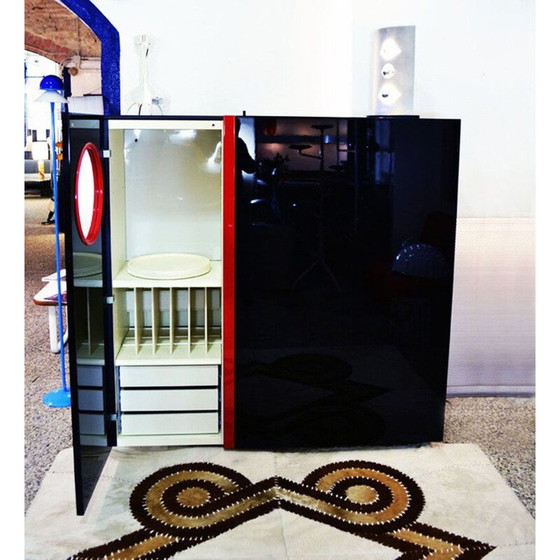 Image 1 of Vintage-Möbel für Audio- und Videowiedergabe von Giotto Stoppino für Acerbis, 1980