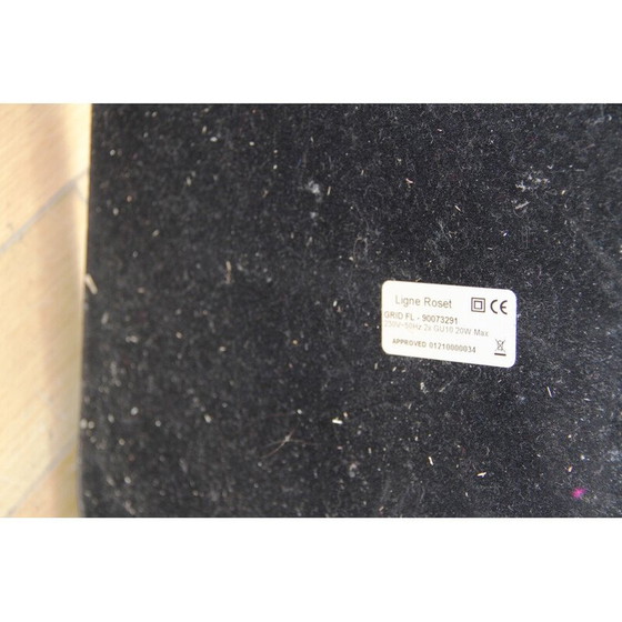 Image 1 of Vintage "Grid Floor" Stehlampen aus Metall für Ligne Roset