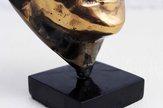 Image 1 of Skulptur Aus Bronze Von Yves Lohé 1970