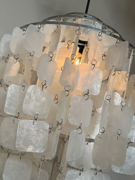 Image 1 of Echte vintage Hängeleuchte capita shell lamp
