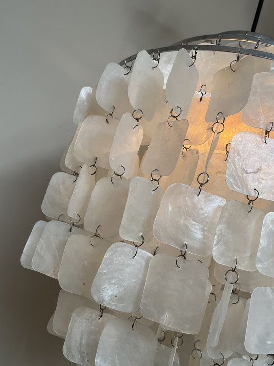Image 1 of Echte vintage Hängeleuchte capita shell lamp