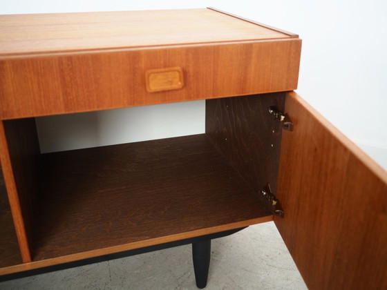 Image 1 of Teakholzschrank, Dänisches Design, 1970er Jahre, Hersteller: Denka