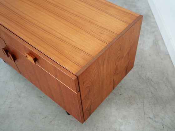 Image 1 of Teakholzschrank, Dänisches Design, 1970er Jahre, Hersteller: Denka