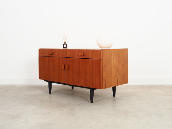 Image 1 of Teakholzschrank, Dänisches Design, 1970er Jahre, Hersteller: Denka