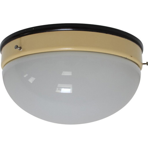 Mid Century Glaswandleuchte, 1960er Jahre