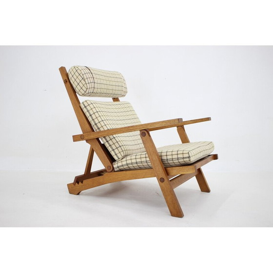 Image 1 of Sessel aus Eichenholz von Hans J. Wegner, Dänemark 1968