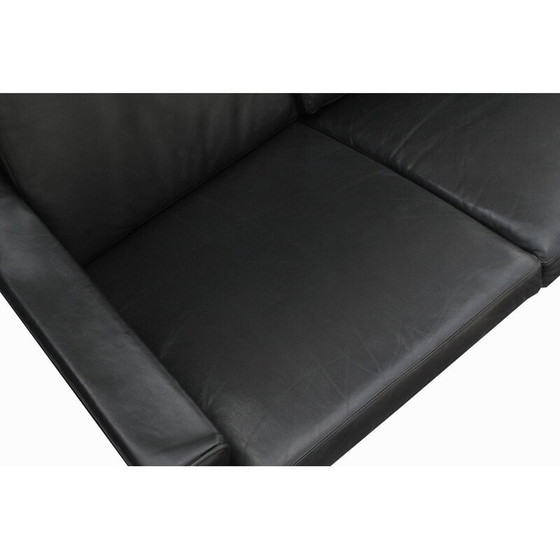 Image 1 of Vintage Ledersofa 4-Sitzer, 1960er Jahre