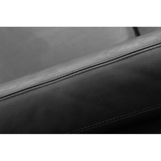 Image 1 of Vintage Ledersofa 4-Sitzer, 1960er Jahre