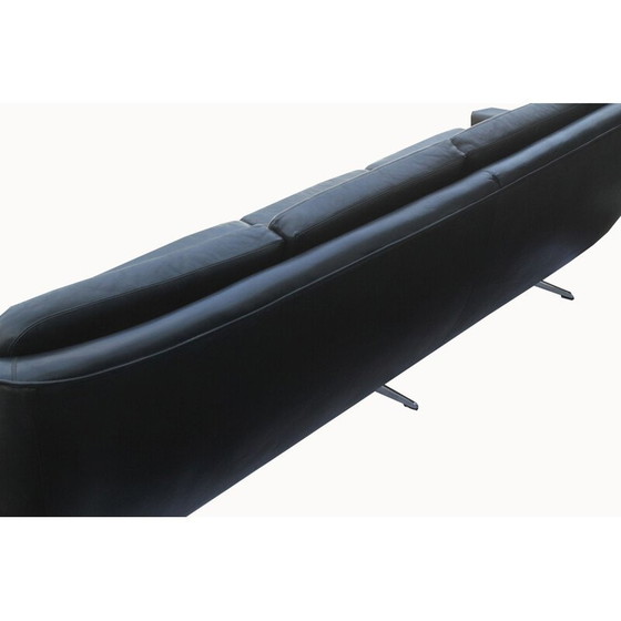 Image 1 of Vintage Ledersofa 4-Sitzer, 1960er Jahre