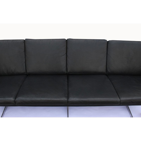 Image 1 of Vintage Ledersofa 4-Sitzer, 1960er Jahre