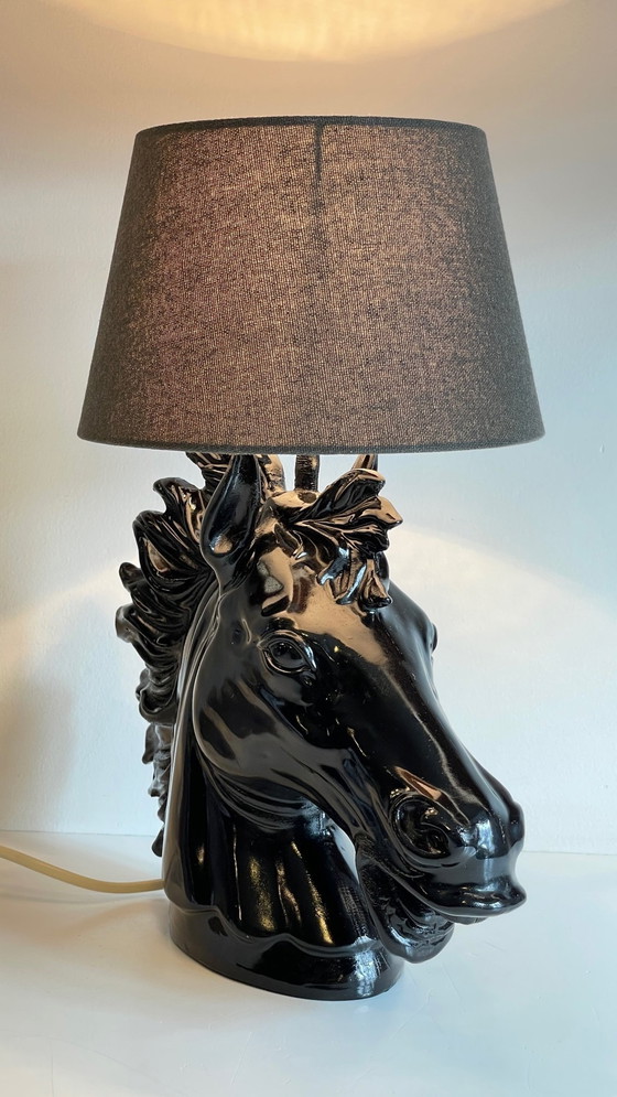 Image 1 of Lampe Pferd 80er Jahre Von Codico Straßburg Frankreich