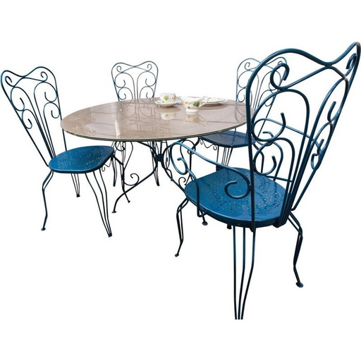 Vintage-Wohnzimmer Fermob 1950