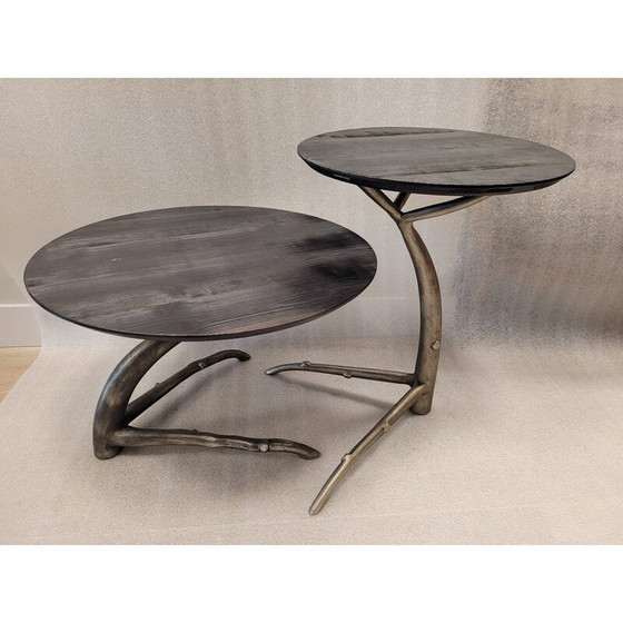 Image 1 of Vintage Couchtisch aus Harz für Roche Bobois, Frankreich