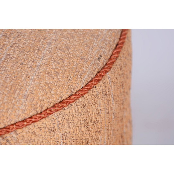 Image 1 of Vintage Bauhaus Hocker aus Chromstahl, Tschechoslowakei 1930