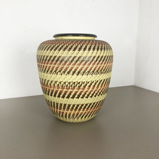Vintage Keramik Bodenvase von Dümmler und Breiden, Deutschland 1950