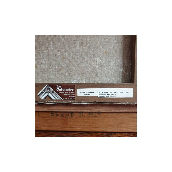 Image 1 of Gerahmtes Vintage-Gemälde von Moise Jacobber, 1837