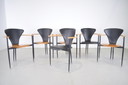 6x Design-Esszimmerstuhl