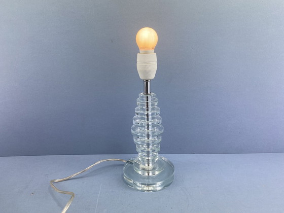 Image 1 of Glas-Tischlampe