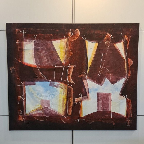 Image 1 of Vintage-Gemälde Öl auf Leinwand, 1980