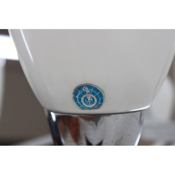 Image 1 of Vintage-Kronleuchter aus Chrom, 1950