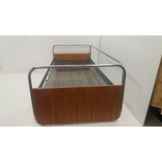 Image 1 of Vintage Sofa 3-Sitzer von Jindřich Halabala Art Deco Tschechoslowakei 1940er Jahre