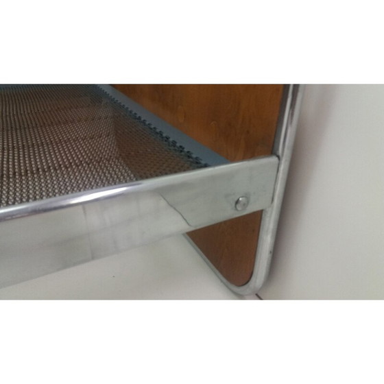 Image 1 of Vintage Sofa 3-Sitzer von Jindřich Halabala Art Deco Tschechoslowakei 1940er Jahre