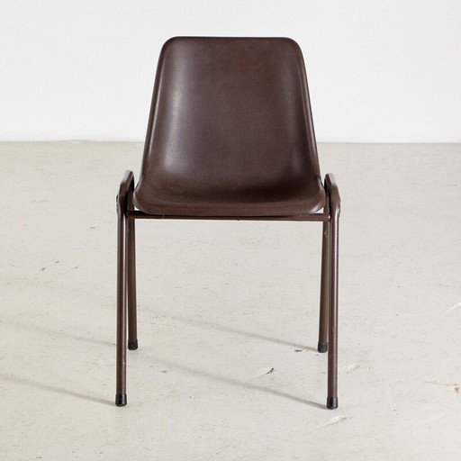 Vintage Kunststoff-Stapelstuhl 1970er Jahre