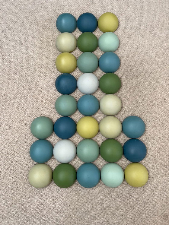 Image 1 of 2x Wanddekoration Ikea Broakulla 90s