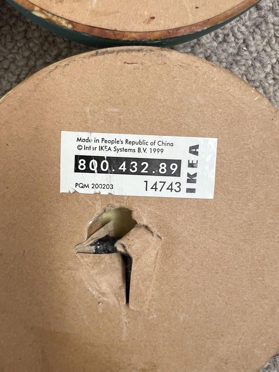 Image 1 of 2x Wanddekoration Ikea Broakulla 90s