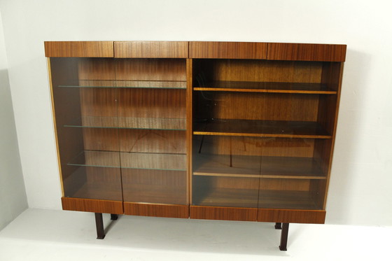 Image 1 of Tschechisches Mahagoni-Bücherregal, 1970er Jahre