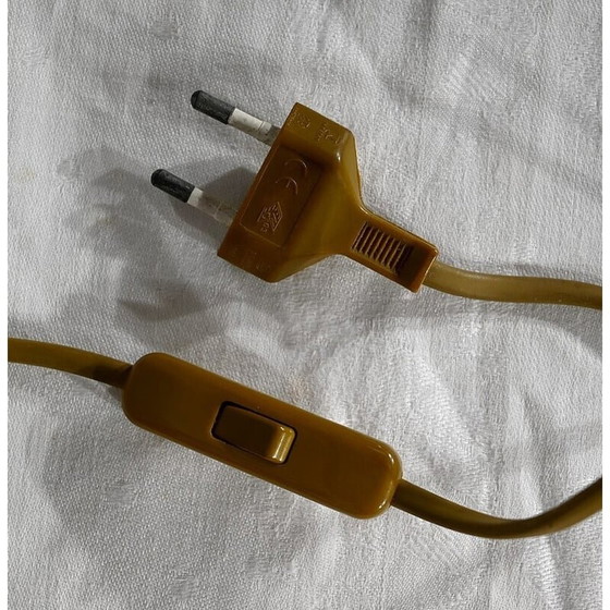 Image 1 of Vintage-Lampe mit beweglichem Arm aus Metall und Holz, 1920