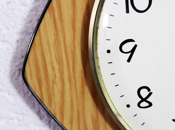 Image 1 of Japy formica Wanduhr 1970