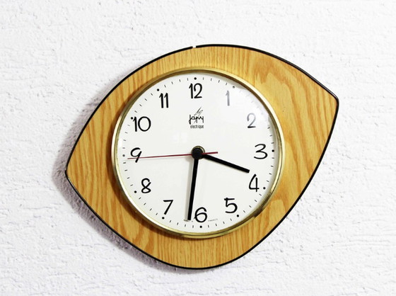 Image 1 of Japy formica Wanduhr 1970