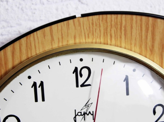 Image 1 of Japy formica Wanduhr 1970