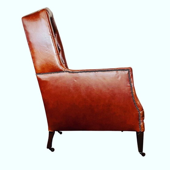 Image 1 of Vintage Leder Portiersessel