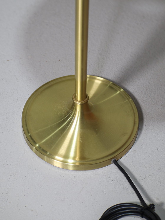 Image 1 of Le Klint 328 Tischlampe Dänisch Vintage Messing Plissé Schirm