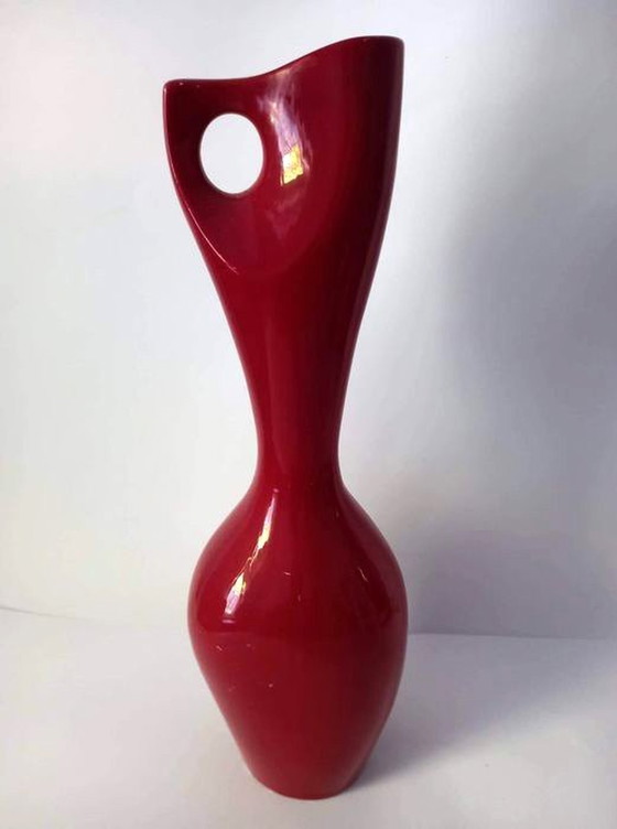Image 1 of Vase Eosin Vintage - Porzellan - Fürtös György - Zsolnay - 1960