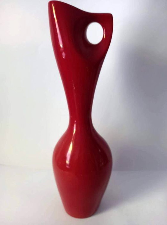 Image 1 of Vase Eosin Vintage - Porzellan - Fürtös György - Zsolnay - 1960