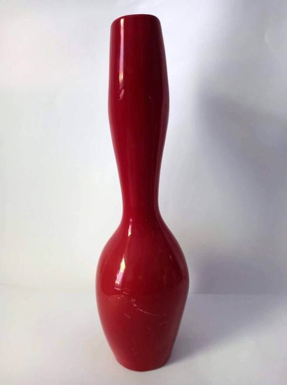Image 1 of Vase Eosin Vintage - Porzellan - Fürtös György - Zsolnay - 1960