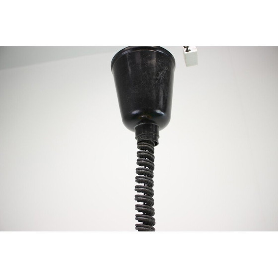 Image 1 of Vintage Meblo Pendelleuchte aus Chromstahl und Kunststoff von H. Guzzini für Meblo, 1970